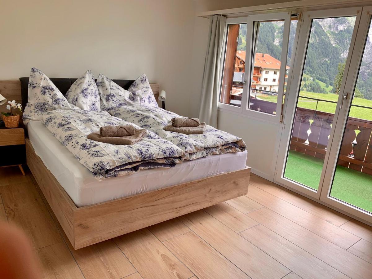 Apartamento Luxury, New - Amazing Views Grindelwald Eiger Jungfrau Moench Exterior foto