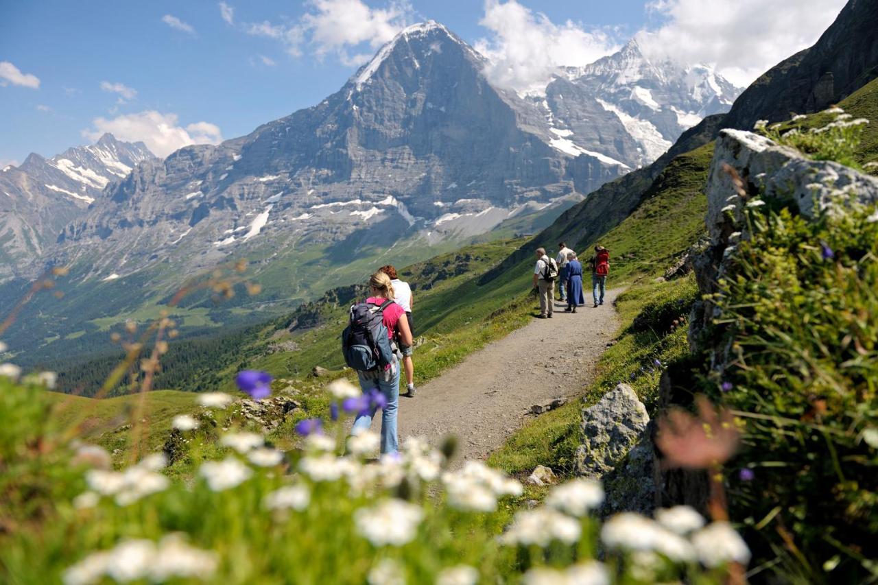Apartamento Luxury, New - Amazing Views Grindelwald Eiger Jungfrau Moench Exterior foto