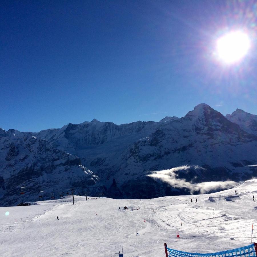Apartamento Luxury, New - Amazing Views Grindelwald Eiger Jungfrau Moench Exterior foto