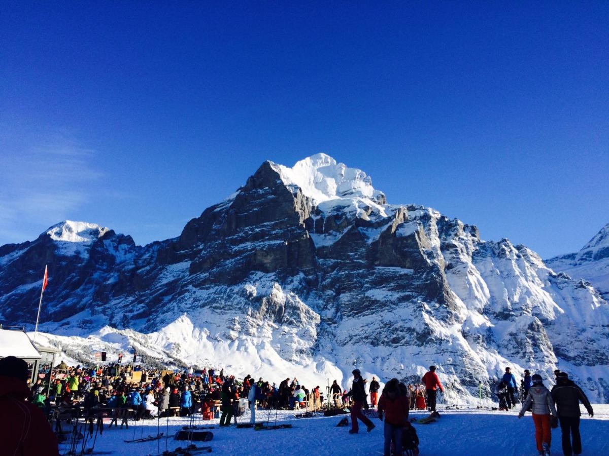 Apartamento Luxury, New - Amazing Views Grindelwald Eiger Jungfrau Moench Exterior foto