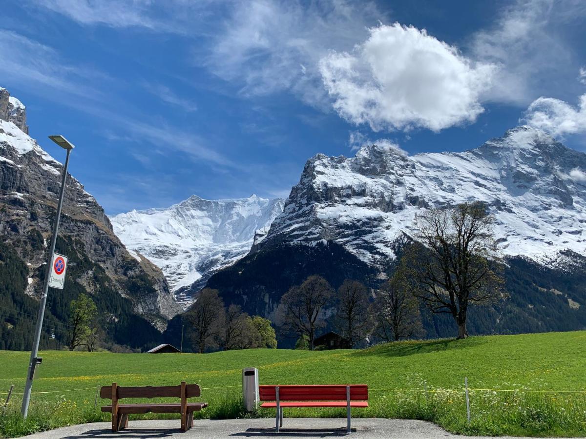 Apartamento Luxury, New - Amazing Views Grindelwald Eiger Jungfrau Moench Exterior foto